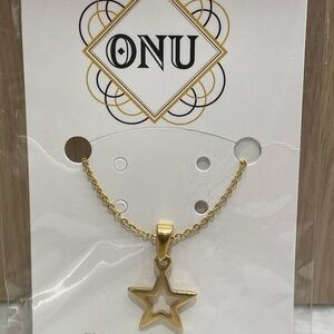 Gold Star Stainless Steel Necklace